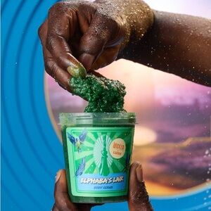 Lush X Wicked For Good ELPHABAS LAIR Body Scrub 11.1 oz